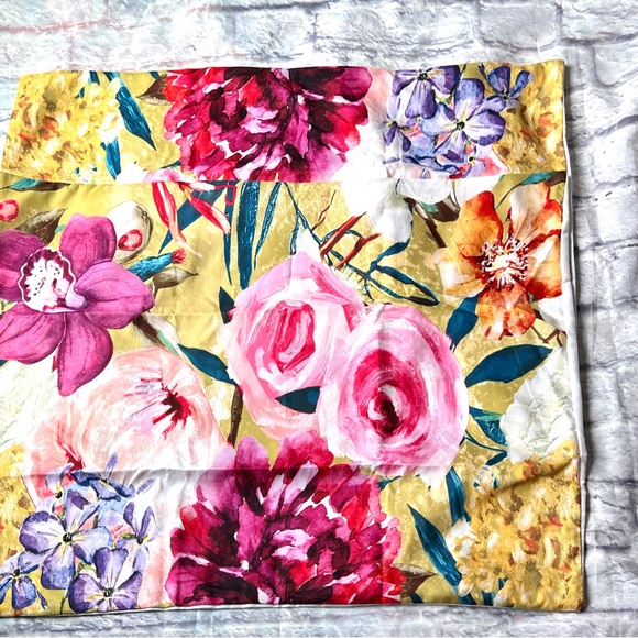 2 NEW Pillow Cases Slip Pillowcase 20inX27in 2 Pack Standard Queen Floral Flower - Picture 8 of 12